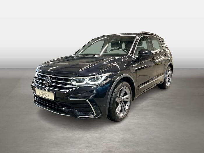Schwarz Gebraucht 2022 VW Tiguan R-line SUV | 33.940 € (Guter Preis) - Bild 1/4