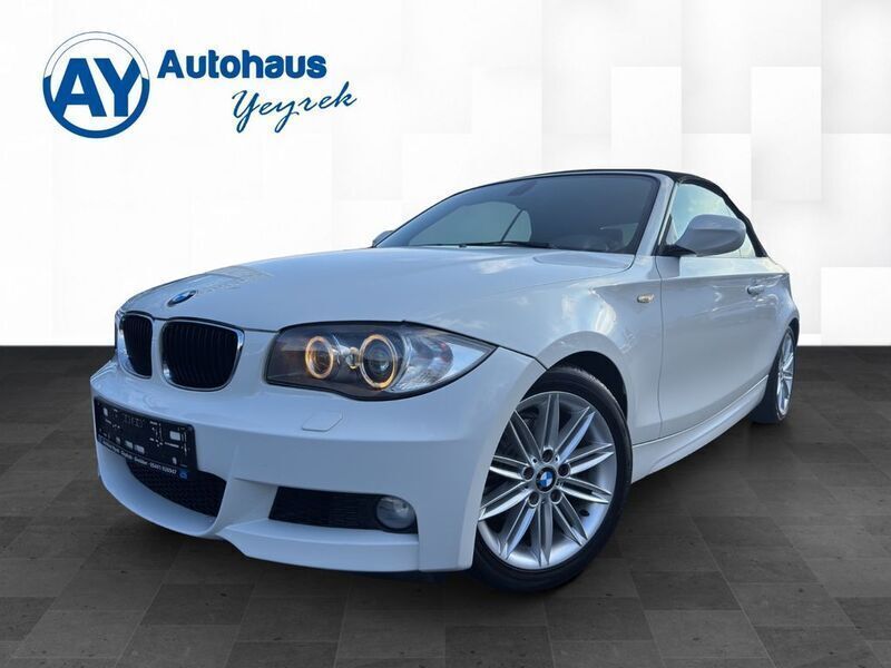 Weiß Gebraucht 2011 BMW 118 Cabriolet M Sport Cabrio | 11.950 € (Etwas zu teuer) - Bild 1/4