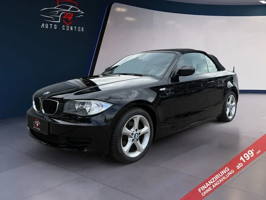 Gebraucht BMW 118 Cabriolet Comfort Edition 143 PS (105 kW) 2009 Schwarz Cabrio