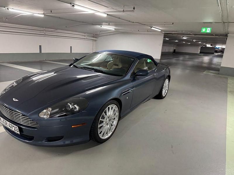 Blau Gebraucht 2007 Aston Martin DB9 Cabrio | 53.950 € (Superpreis) - Bild 1/4