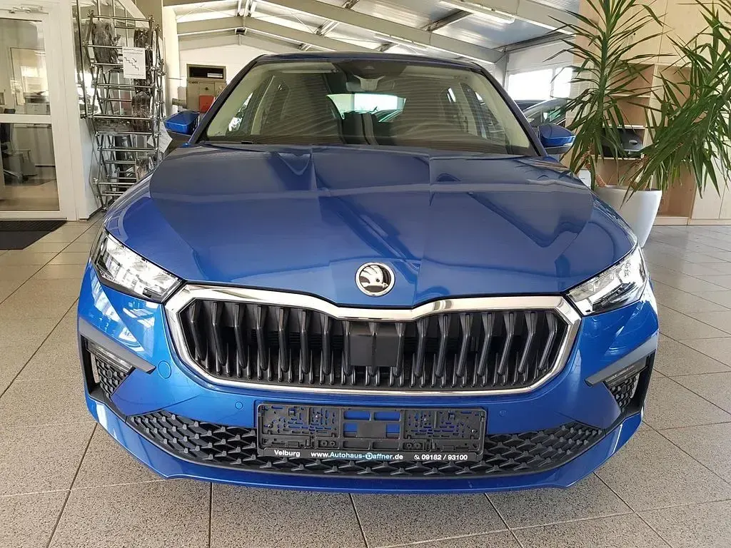 Gebraucht Skoda Scala 116 PS (85 kW) 2025 Blau Kleinwagen