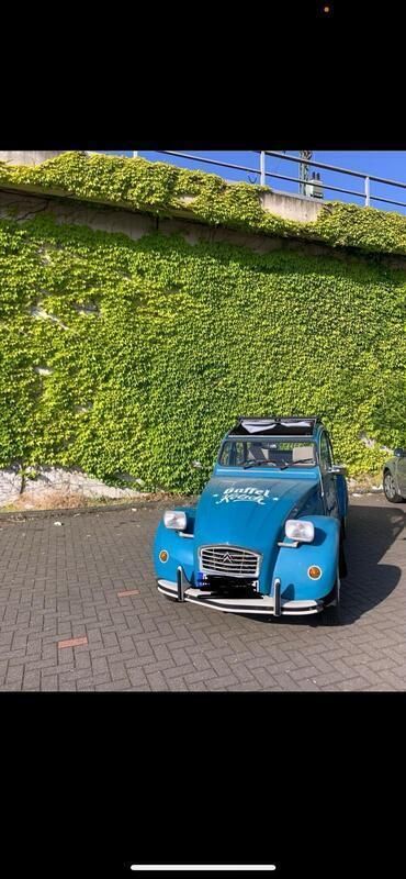 Blau Gebraucht 1985 Citroën 2CV Cabrio | 12.700 € - Bild 1/4