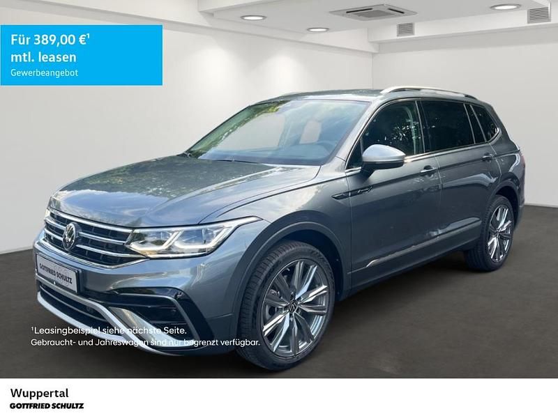 Grau Gebraucht 2024 VW Tiguan Allspace Elegance SUV | 41.450 € (Fairer Preis) - Bild 1/4