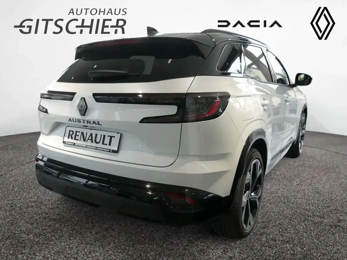 Gebraucht Renault Austral Iconic Esprit Alpine 158 PS (116 kW) 2025 Perlmuttweiß metallic, black pe SUV