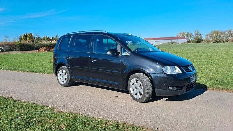 Gebraucht VW Touran Highline 140 PS (102 kW) 2005 Schwarz Van / Kleinbus