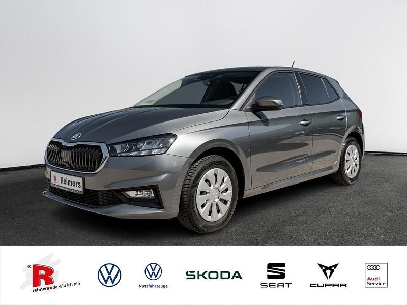 Grau Gebraucht 2024 Skoda Fabia Selection Kleinwagen | 16.880 € (Fairer Preis) - Bild 1/4