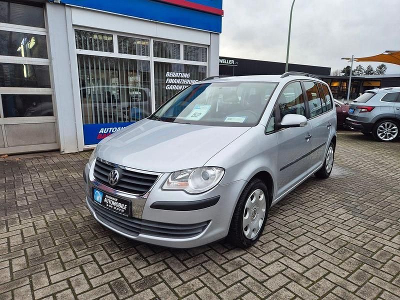 Gebraucht VW Touran Conceptline 105 PS (77 kW) 2008 Silber Van / Kleinbus