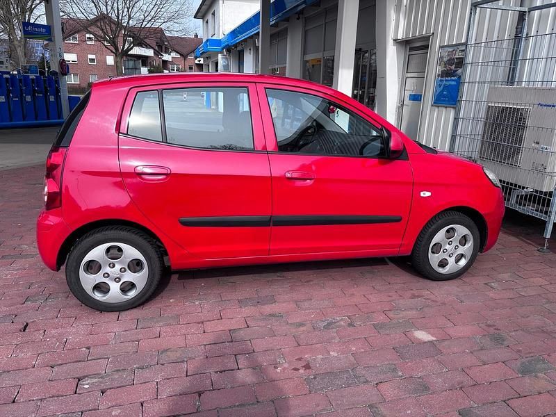 Gebraucht Kia Picanto 65 PS (47 kW) 2009 Rot Kleinwagen