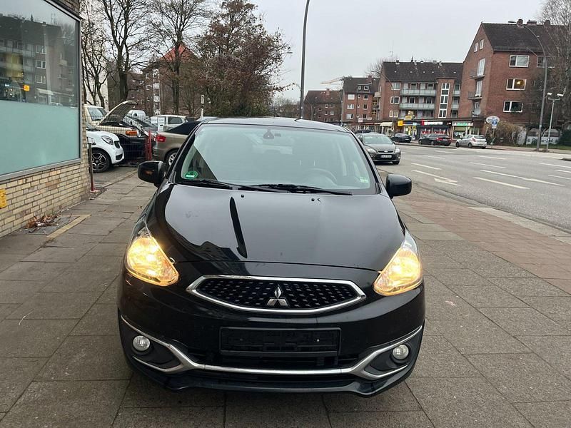 Schwarz Gebraucht 2017 Mitsubishi Space Star Kleinwagen | 3.150 € (Fairer Preis) - Bild 1/4