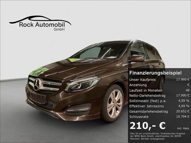 Orientbraun Gebraucht 2017 Mercedes B220 Van / Kleinbus | 17.990 € (Fairer Preis) - Bild 1/4