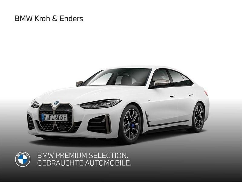 Weiss Gebraucht 2023 BMW i4 Efficient Dynamics Limousine | 45.888 € (Superpreis) - Bild 1/4