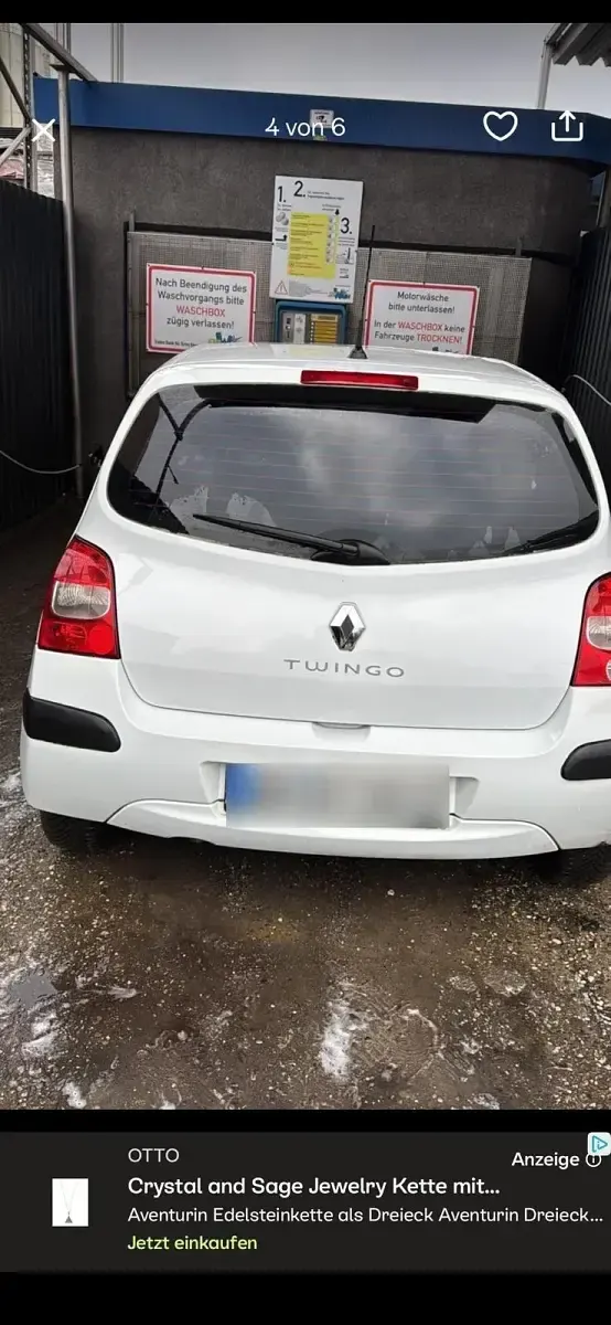 Gebraucht Renault Twingo 54 PS (39 kW) 2009 Weiß Kleinwagen