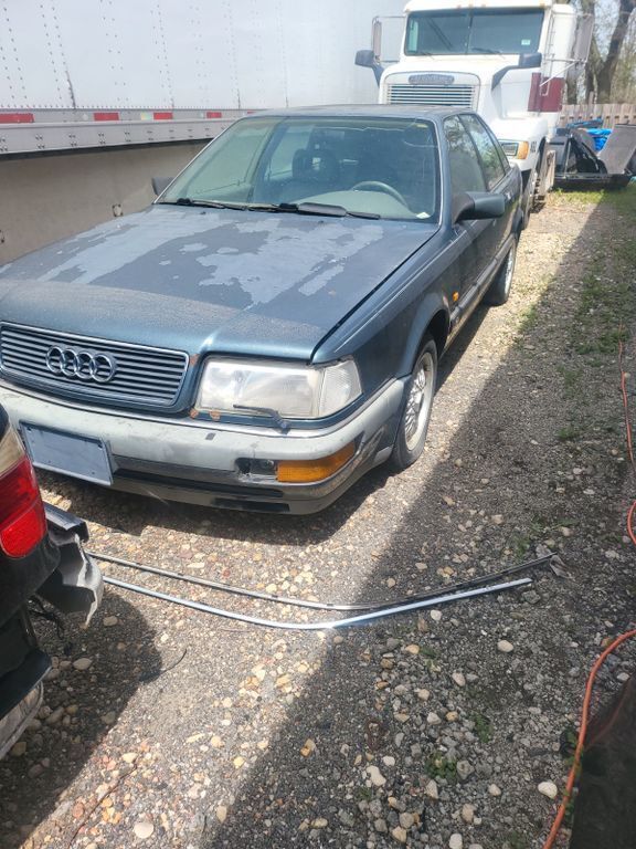 Blau Gebraucht 1990 Audi V8 Limousine | 9.000 € - Bild 1/4