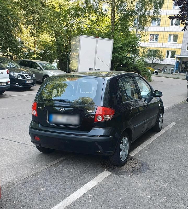 Gebraucht Hyundai Getz 60 PS (44 kW) 2004 Schwarz Kleinwagen