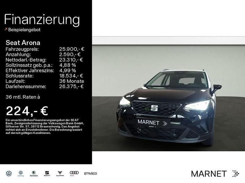Schwarz Neu 2025 Seat Arona Style SUV | 25.900 € (Fairer Preis) - Bild 1/4