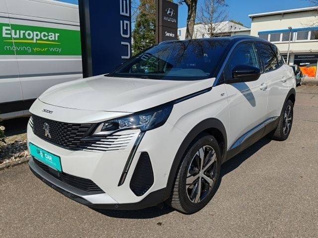 Lack weiss perlglänzend/metall Gebraucht 2023 Peugeot 3008 GTi SUV | 28.490 € (Etwas zu teuer) - Bild 1/4