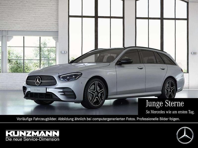 Hightechsilber metallic metallic Gebraucht 2022 Mercedes E300 AMG Kombi | 44.689 € (Etwas zu teuer) - Bild 1/4
