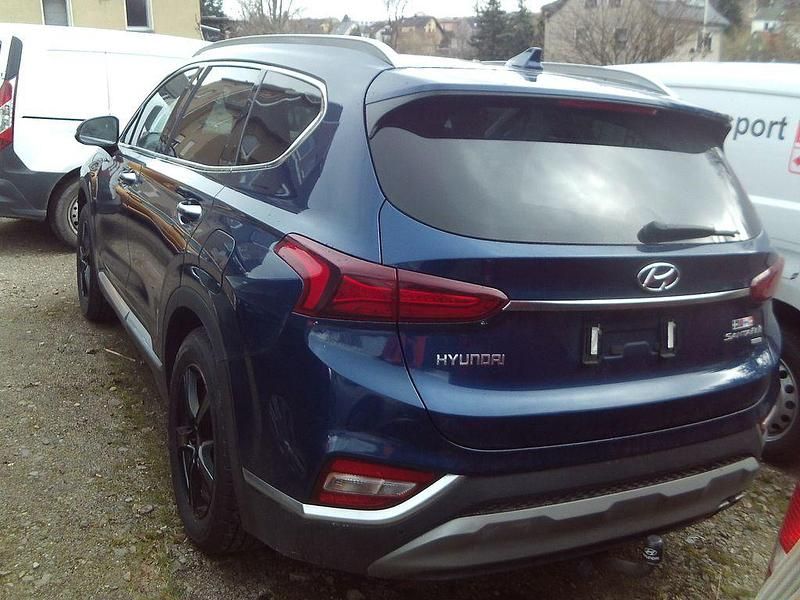 Gebraucht Hyundai Santa Fe 200 PS (147 kW) 2019 Blau SUV