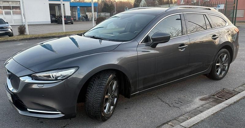 Gebraucht Mazda 6 Edition 184 PS (135 kW) 2021 Grau Kombi