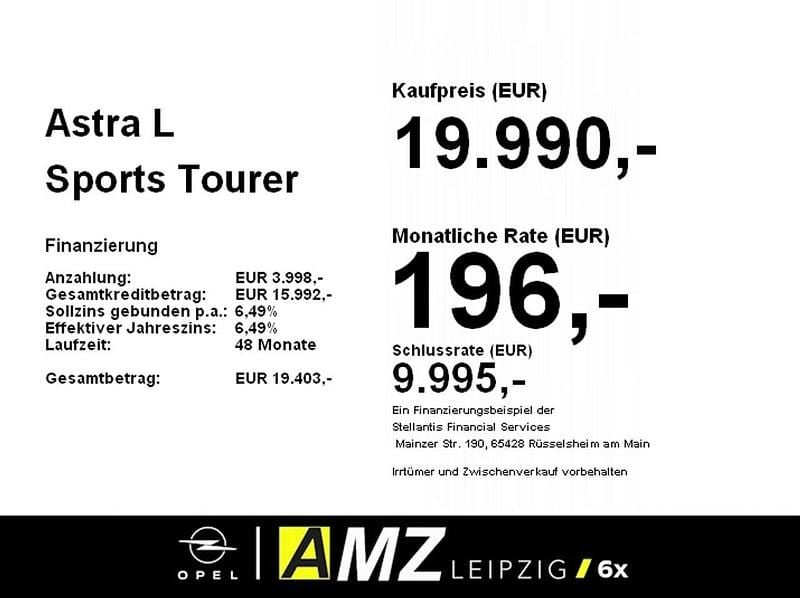 Gebraucht Opel Astra 131 PS (96 kW) 2024 Blau/typ aussenverkleidung met Kombi