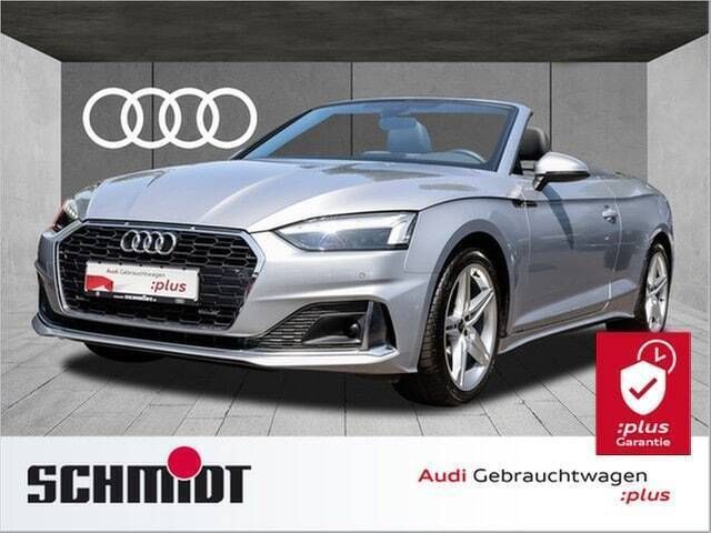 Florettsilber metallic Gebraucht 2024 Audi A5 Advanced Coupé | 41.940 € (Superpreis) - Bild 1/2