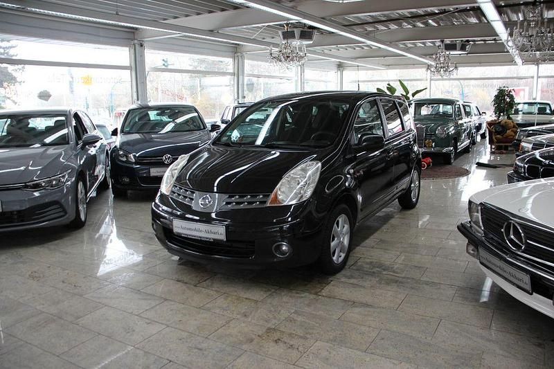 Gebraucht Nissan Note Acenta 88 PS (64 kW) 2009 Schwarz Kleinwagen