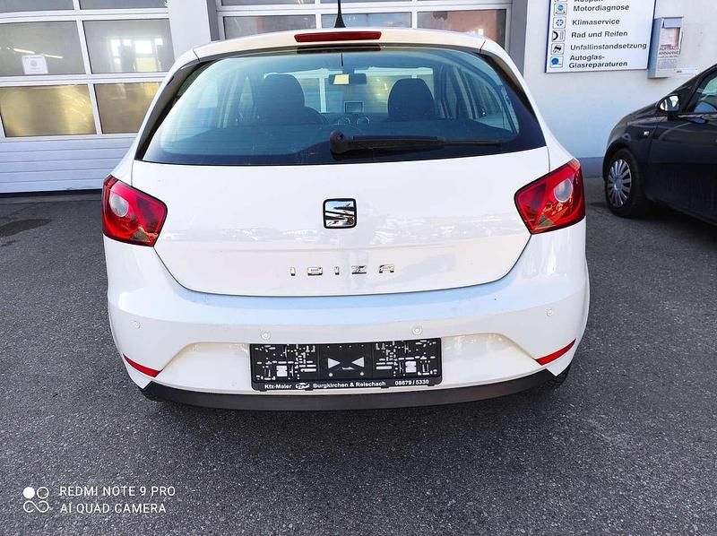 Gebraucht Seat Ibiza Sun 69 PS (50 kW) 2015 "candy" weiss Kleinwagen
