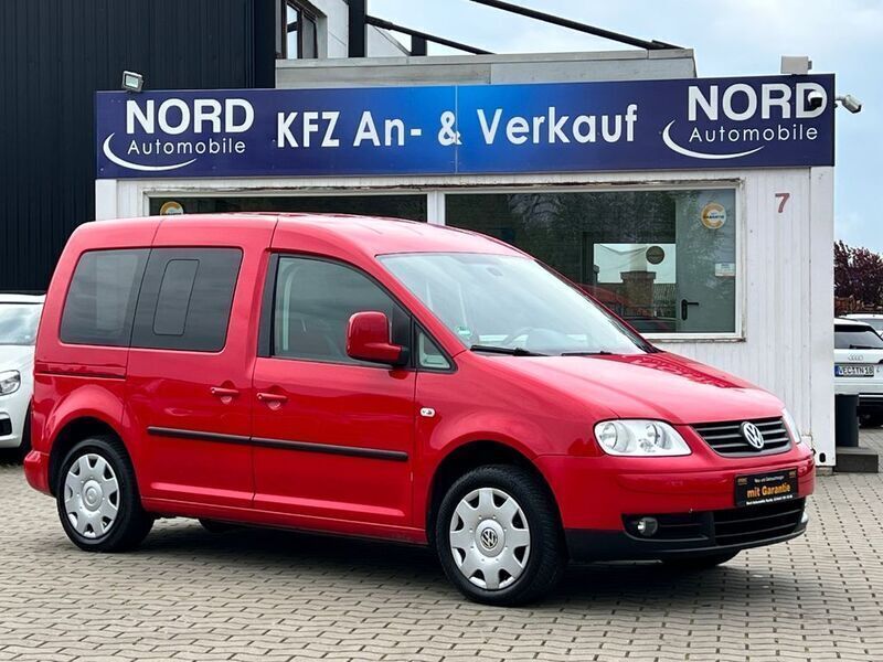 Rot Gebraucht 2009 VW Caddy Team Van / Kleinbus | 2.499 € (Guter Preis) - Bild 1/4