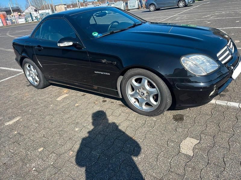 Gebraucht Mercedes SLK230 2001 Schwarz Cabrio