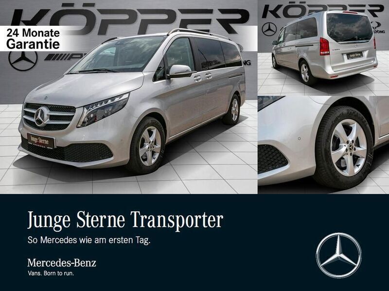 Brillantsilber Gebraucht 2023 Mercedes V300 Edition Van / Kleinbus | 55.998 € (Guter Preis) - Bild 1/4