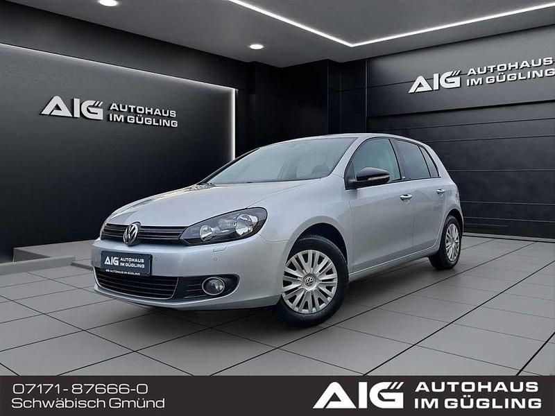 Grau Gebraucht 2011 VW Golf VI Style Kleinwagen | 6.480 € (Fairer Preis) - Bild 1/4