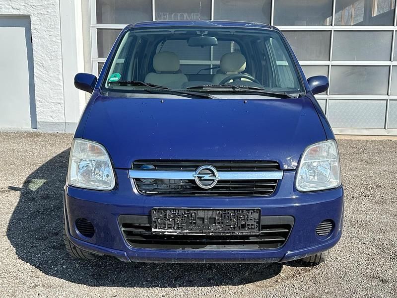 Gebraucht Opel Agila 60 PS (44 kW) 2004 Blau Van / Kleinbus