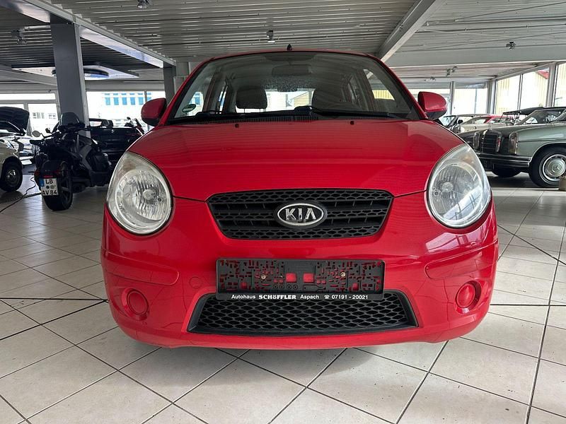 Gebraucht Kia Picanto Start 65 PS (47 kW) 2009 Rot Kleinwagen