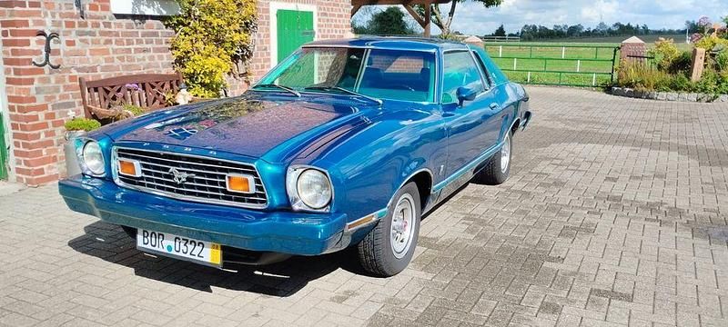 Blau Gebraucht 1977 Ford Mustang Ghia Coupé | 14.000 € - Bild 1/4