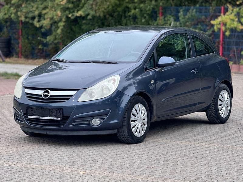 Blau Gebraucht 2007 Opel Corsa Limousine | 1.990 € (Superpreis) - Bild 1/4