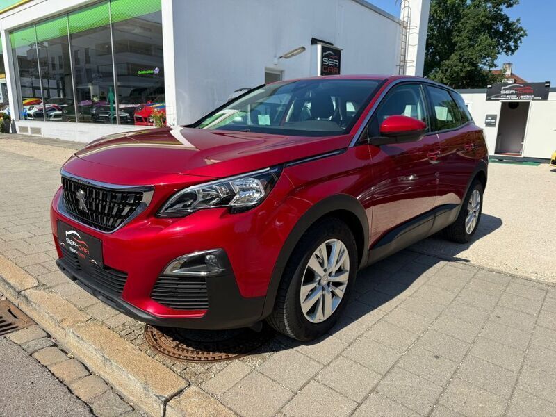 Rot Gebraucht 2018 Peugeot 3008 Active SUV | 9.950 € (Superpreis) - Bild 1/4