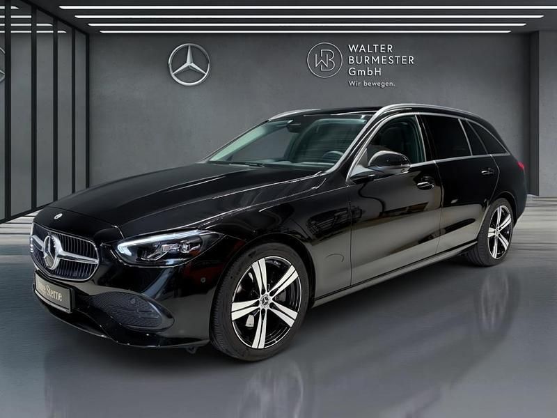 Schwarz Gebraucht 2023 Mercedes C200 Avantgarde Limousine | 35.890 € (Guter Preis) - Bild 1/3