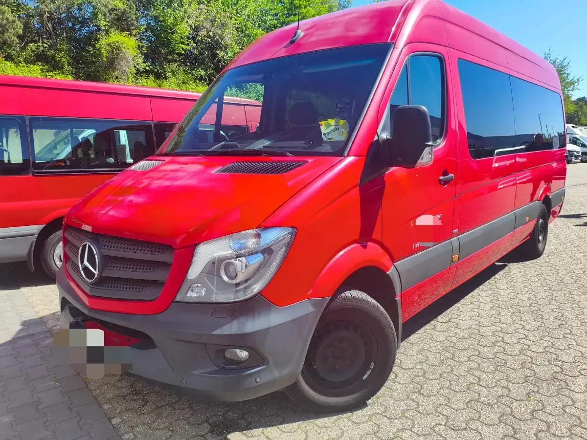 Occasion Mercedes Sprinter 163 ch (119 kW) 2018 Rouge Van