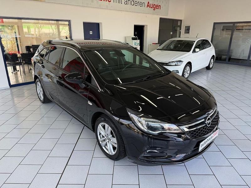 Gebraucht Opel Astra Dynamic 136 PS (100 kW) 2018 Schwarz Kombi