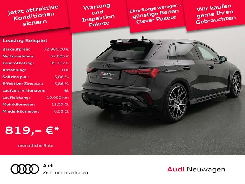 Neu Audi RS3 400 PS (294 kW) 2026 Mythosschwarz Limousine