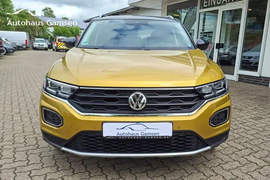Gebraucht VW T-Roc IQ Drive 116 PS (85 kW) 2019 Gelb SUV