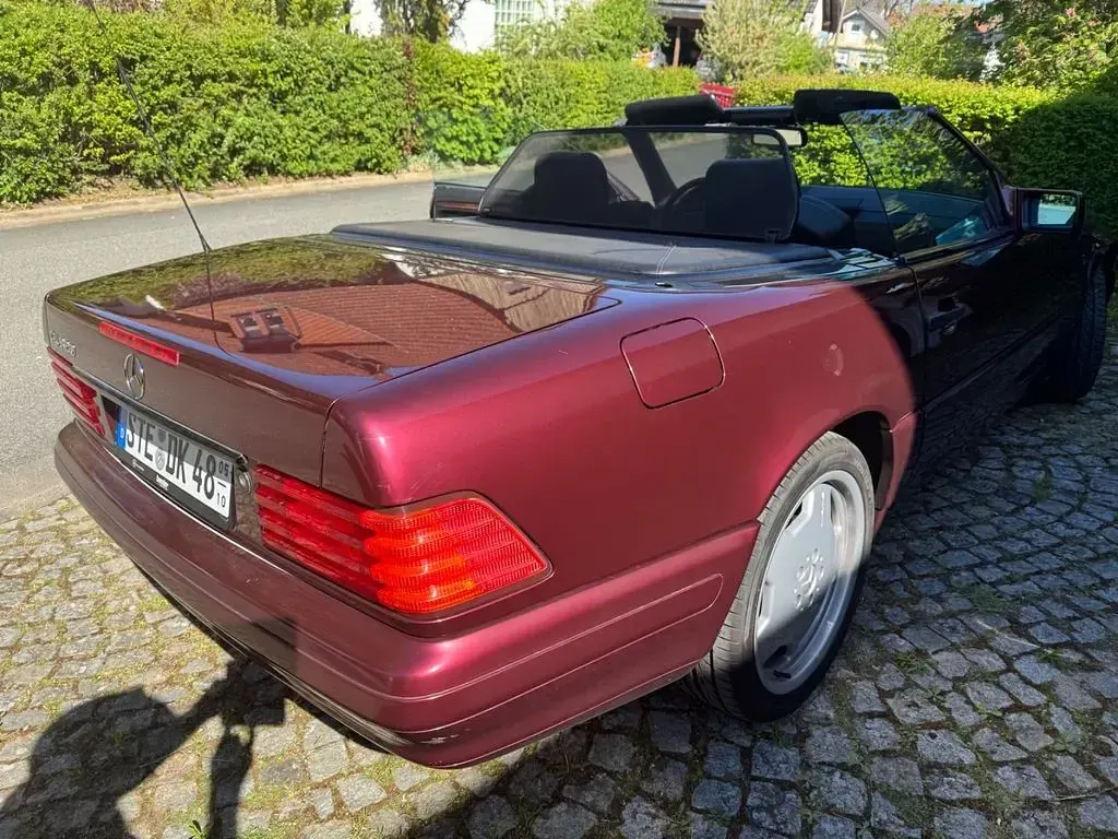 Gebraucht Mercedes SL320 231 PS (169 kW) 1996 Rot Cabrio
