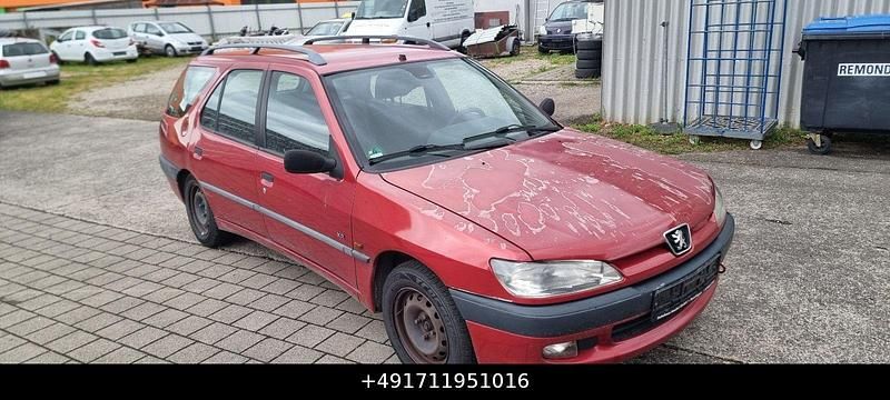 Gebraucht Peugeot 306 88 PS (64 kW) 1998 Rot Kombi
