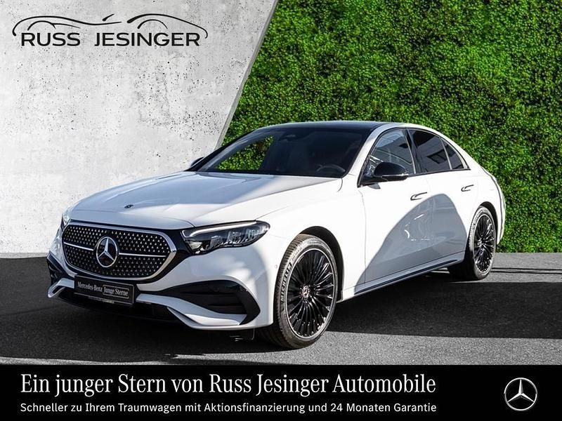 Polar white Gebraucht 2024 Mercedes E300 AMG line Limousine | 59.880 € (Superpreis) - Bild 1/3