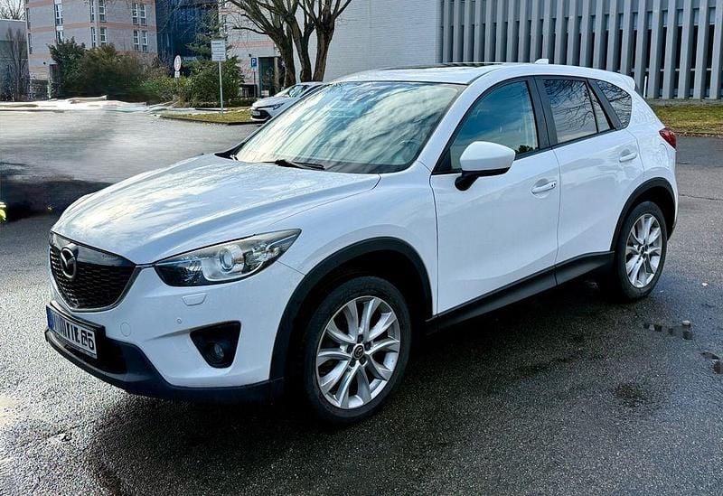Gebraucht Mazda CX-5 Sports-Line 175 PS (128 kW) 2014 Weiß SUV