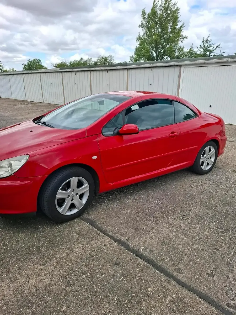 Gebraucht Peugeot 307 CC 136 PS (100 kW) 2005 Rot Cabrio