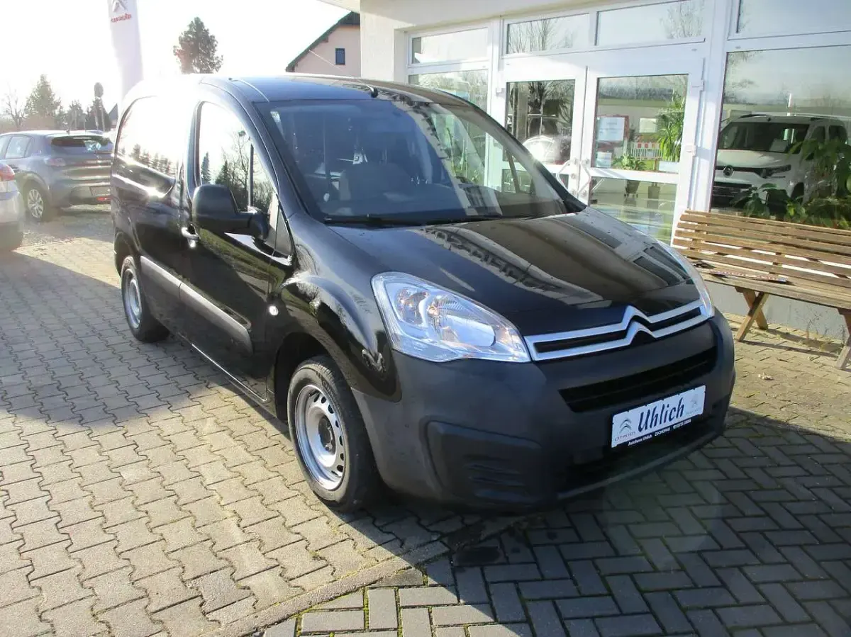 Gebraucht Citroën Berlingo Profi 98 PS (72 kW) 2016 Onyx schwarz Van / Kleinbus