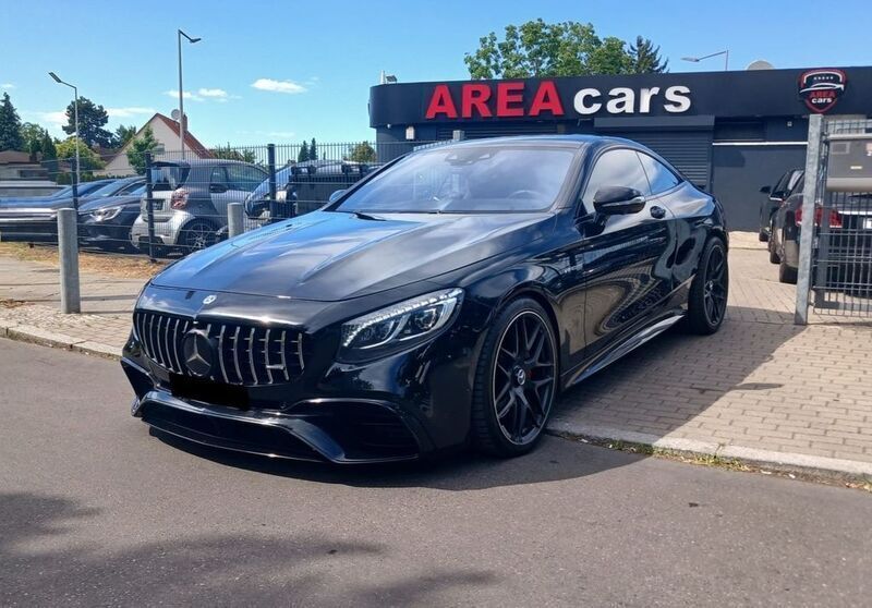 Schwarz Gebraucht 2018 Mercedes S63 AMG AMG Coupé | 99.500 € (Teuer) - Bild 1/4