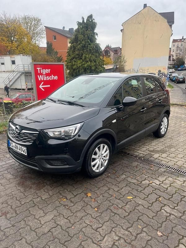 Schwarz Gebraucht 2018 Opel Crossland X SUV | 8.500 € (Superpreis) - Bild 1/4