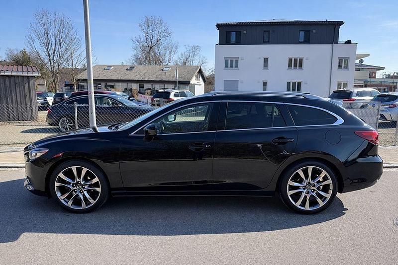 Gebraucht Mazda 6 Prime-Line 150 PS (110 kW) 2017 Schwarz Kombi
